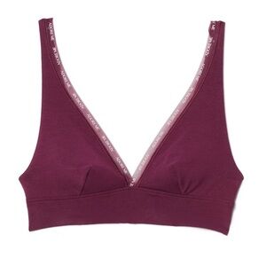 Adore Me Plum V-Neck Bralette